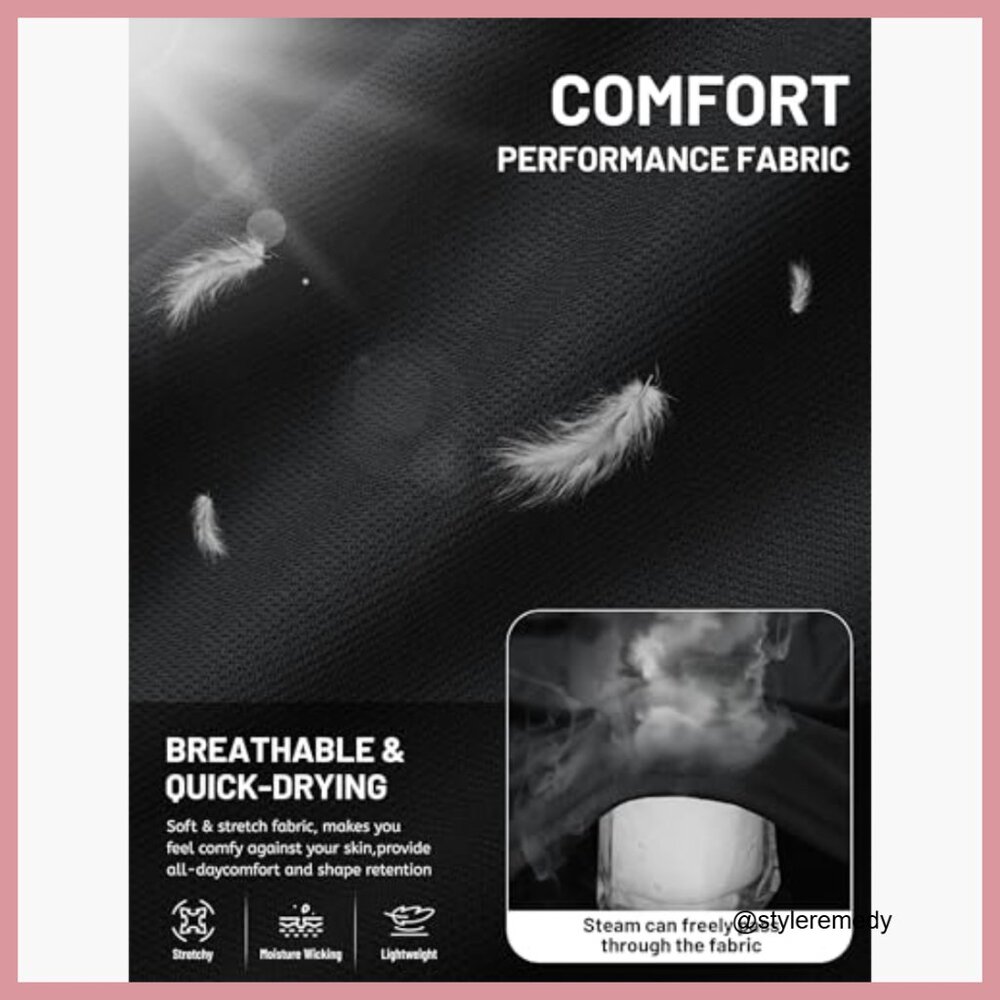 Performance Polo Shirt Quick Dry Polyester Golf T… - image 6